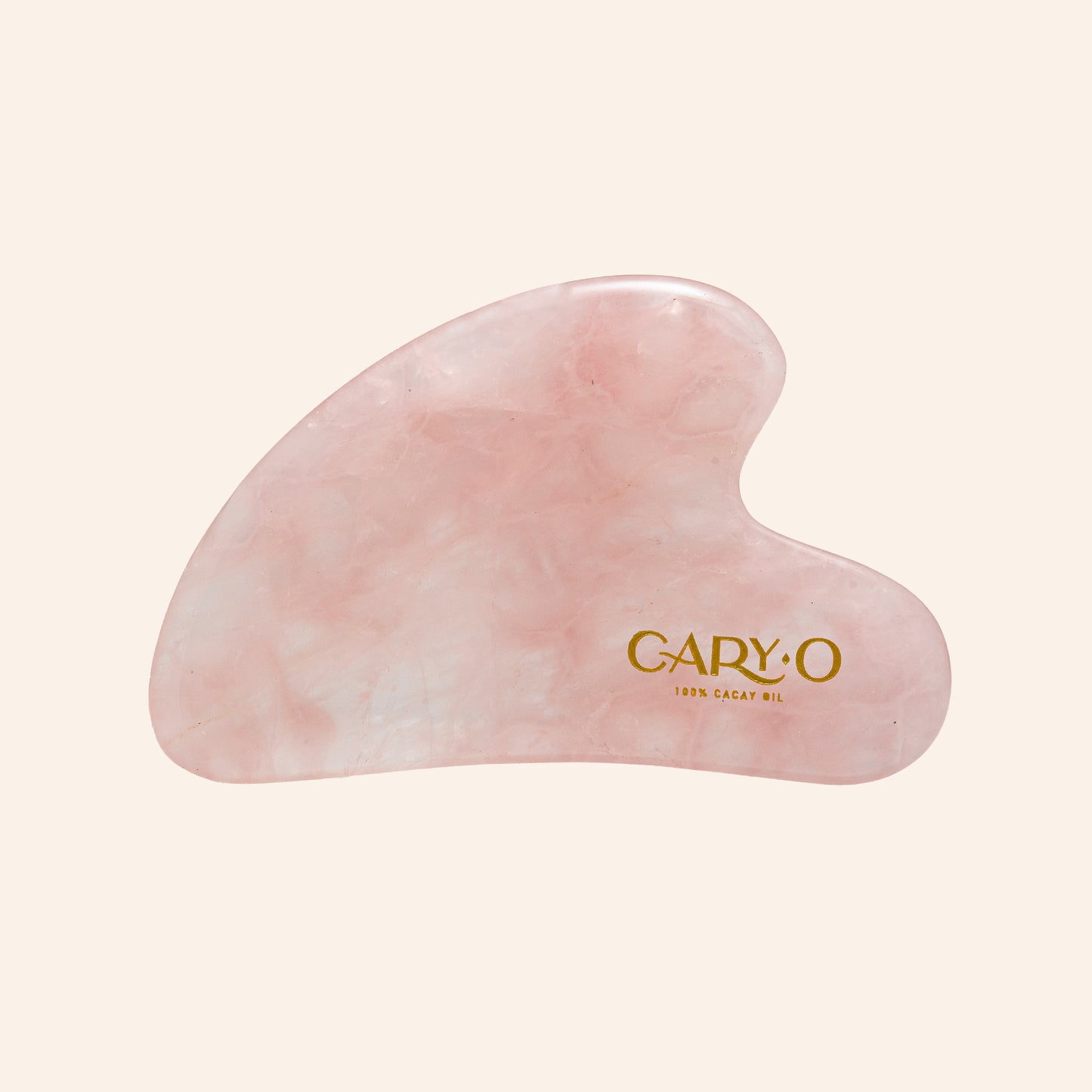 Gua Sha cuarzo rosado
